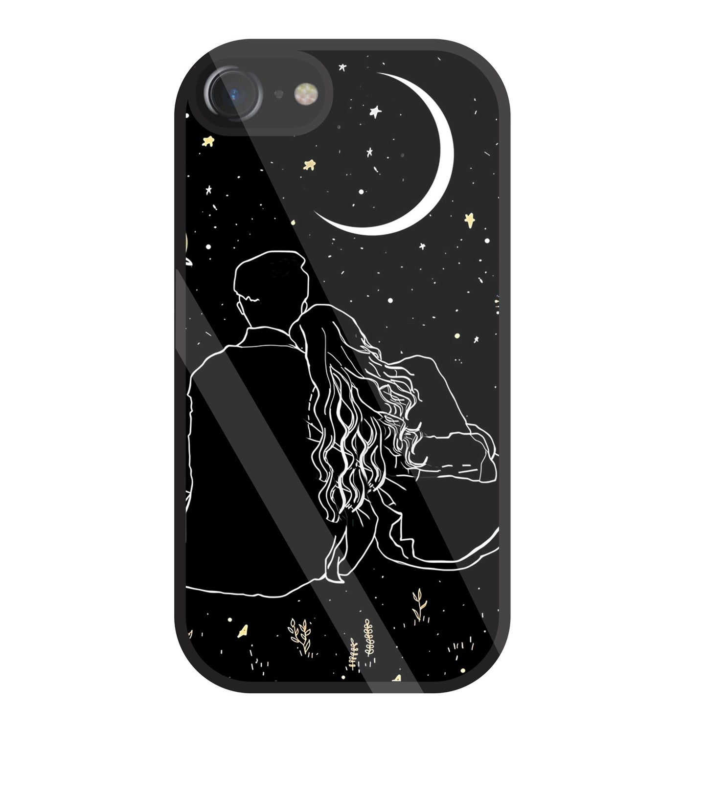 Space Human Glass Case For Apple iPhone 7