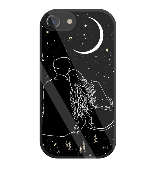 Space Human Glass Case For Apple iPhone 7