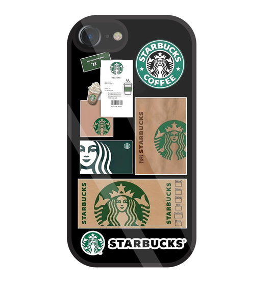 Starbucks 1971 Glass Case For Apple iPhone 7