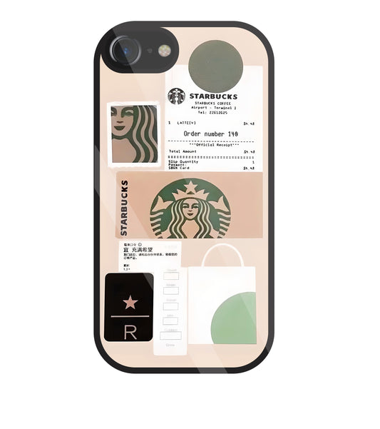 Starbucks Order No Glass Case For Apple iPhone 7