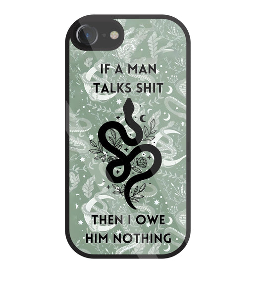 Talk Shit Glass Case For Apple iPhone 7