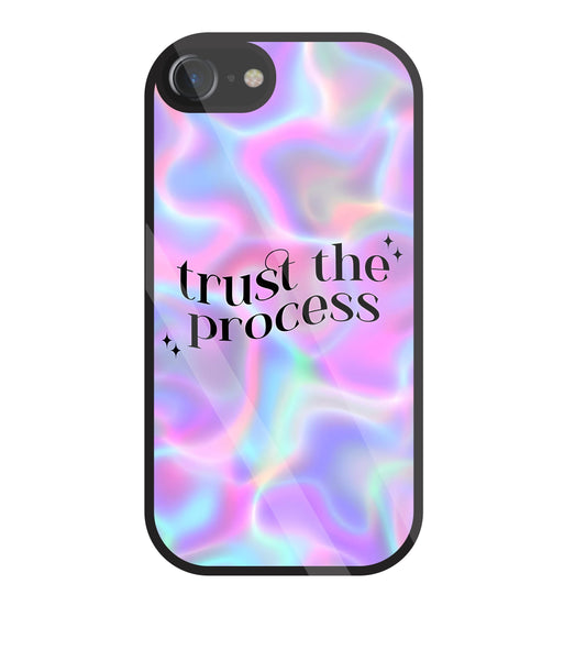 Trust the Process Glass Case For Apple iPhone 7