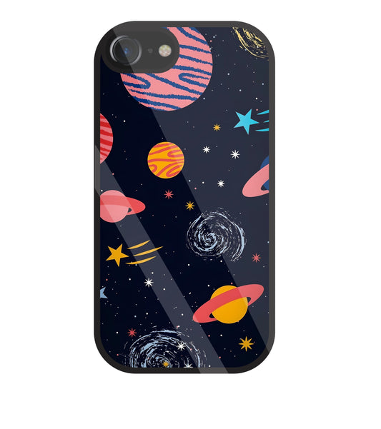 Universe In Space Glass Case For Apple iPhone 7