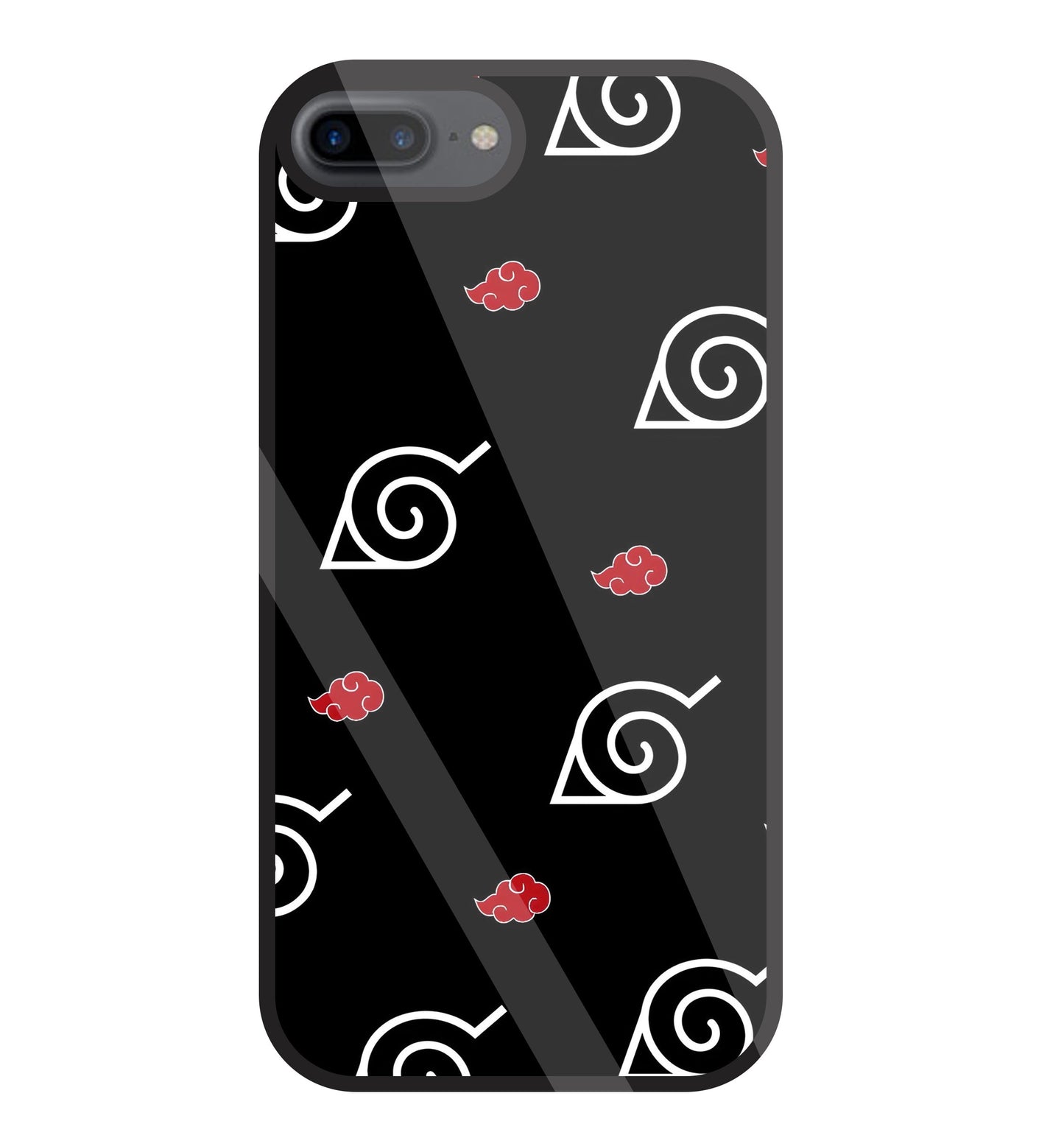 Itachi sharigan Sign Glass Case For Apple iPhone 7 +