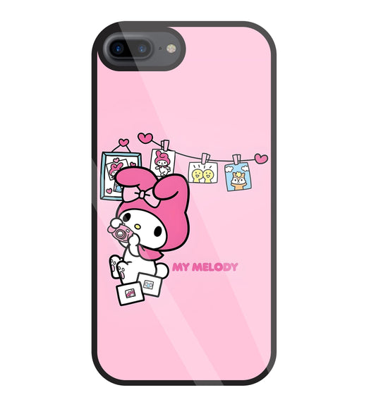 My Melody Glass Case For Apple iPhone 7 +