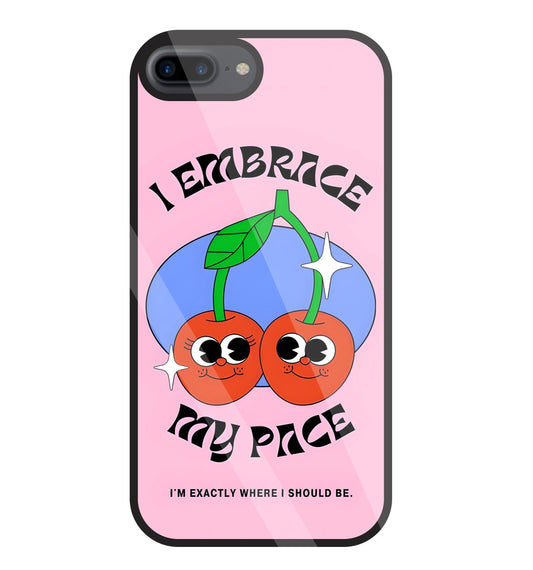My Pace Glass Case For Apple iPhone 7 +