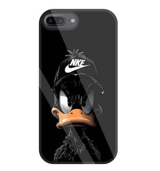 Nike Toon Duck Glass Case For Apple iPhone 7 +