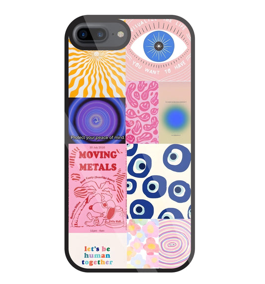 Peace Of Mind Glass Case For Apple iPhone 7 +