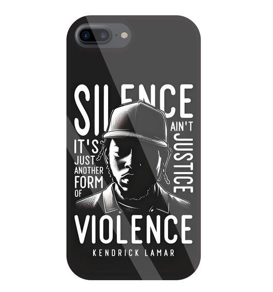 Silence Glass Case For Apple iPhone 7 +