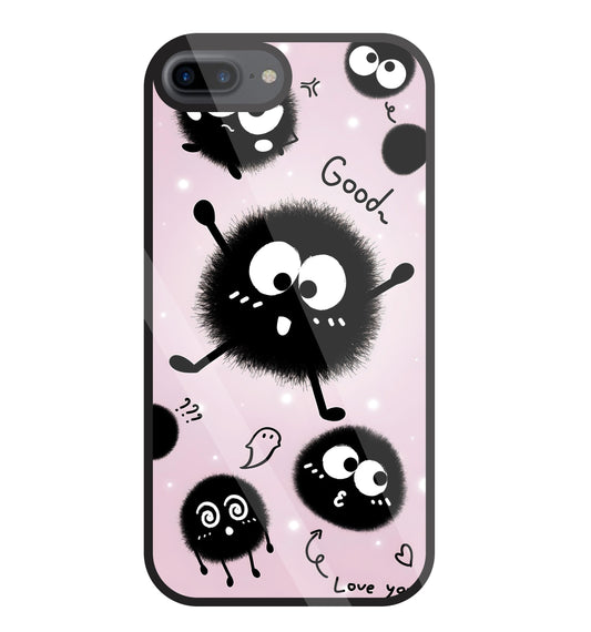 Soot Spirit Glass Case For Apple iPhone 7 +