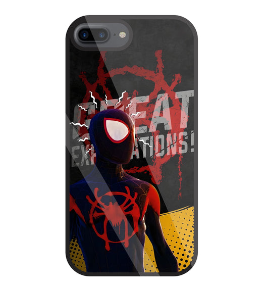Spidy Sense Glass Case For Apple iPhone 7 +