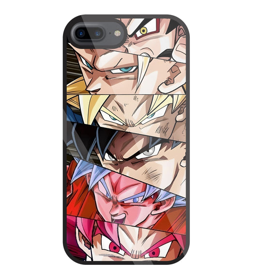 All Super Saiyan Glass Case For Apple iPhone 7 +