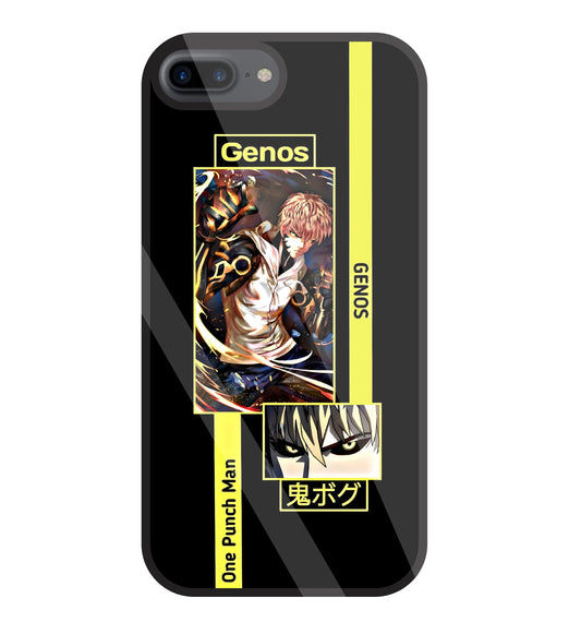 Genos Attack on Titan Glass Case For Apple iPhone 7 +