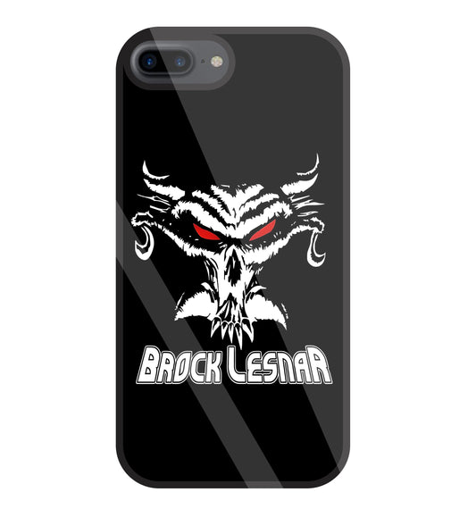Brock Lesnar WWE Glass Case For Apple iPhone 7 +