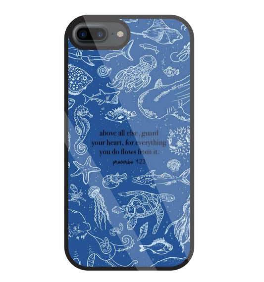 For Everything Glass Case For Apple iPhone 7 +