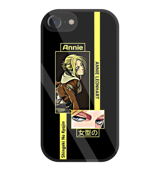 Annie Attack on Titan  Glass Case For Apple iPhone 7