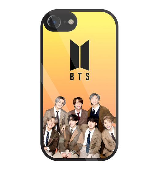 BTS Crew Glass Case For Apple iPhone 7