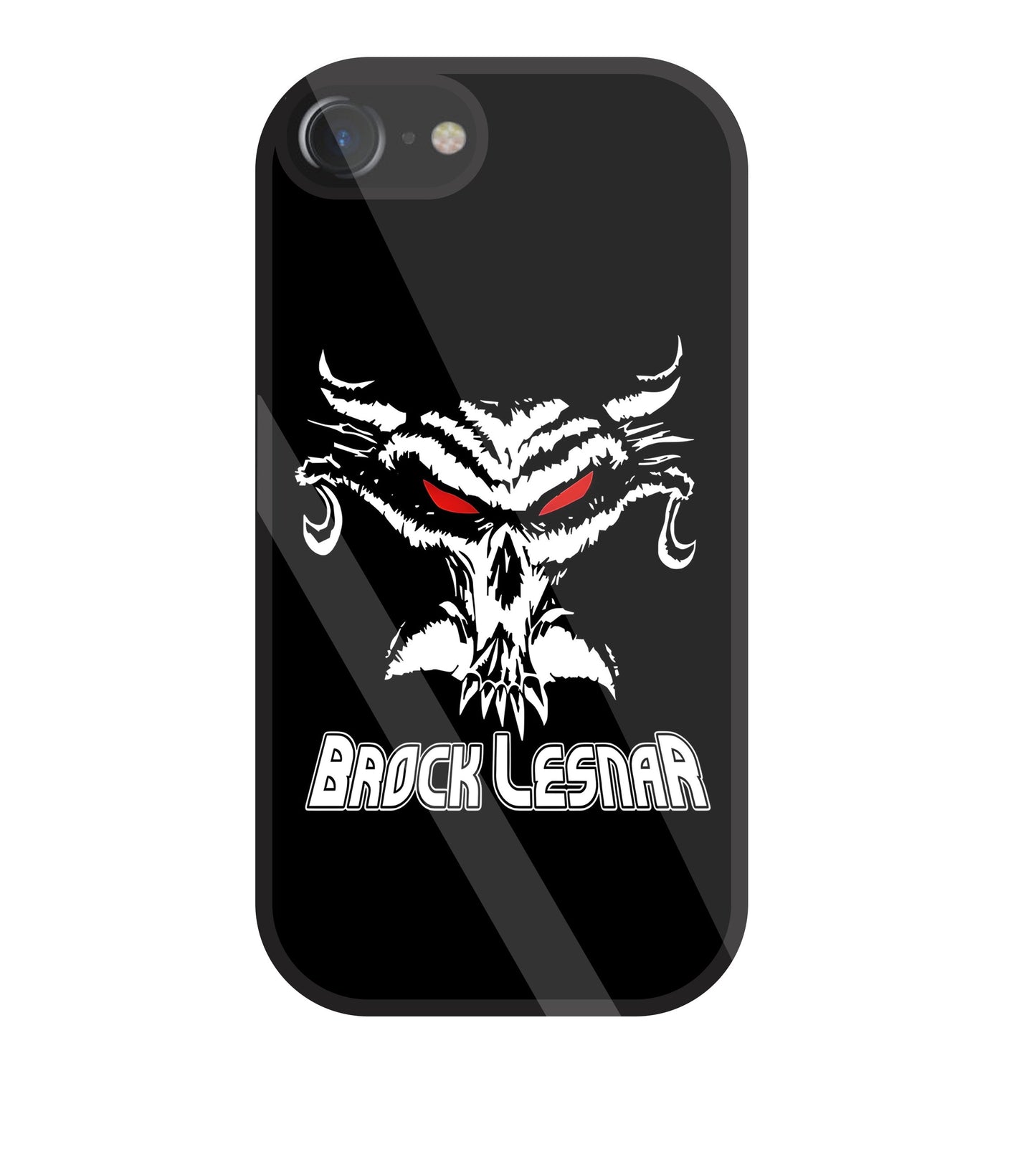 Brock Lesnar WWE Glass Case For Apple iPhone 7