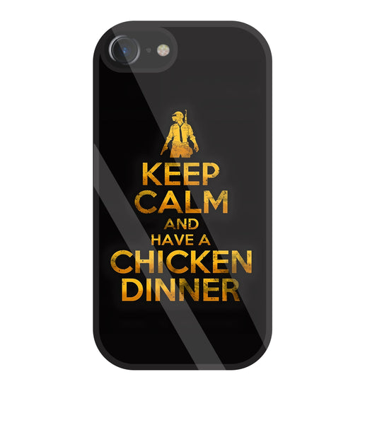 Chicken Dinner Glass Case For Apple iPhone 7