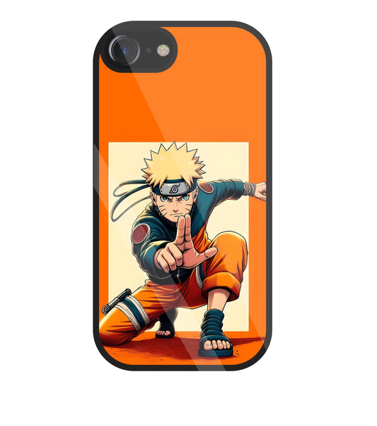 Cute Naruto Glass Case For Apple iPhone 7