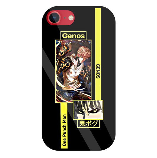 Genos Attack on Titan Glass Case For Apple iPhone 8