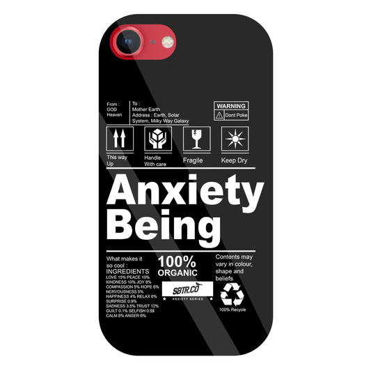 Anxiety Being Glass Case For Apple iPhone 8