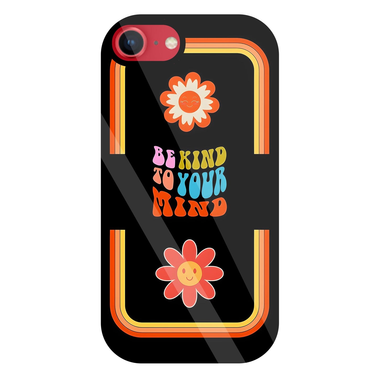 Be Kind To Your Mind Glass Case For Apple iPhone 8