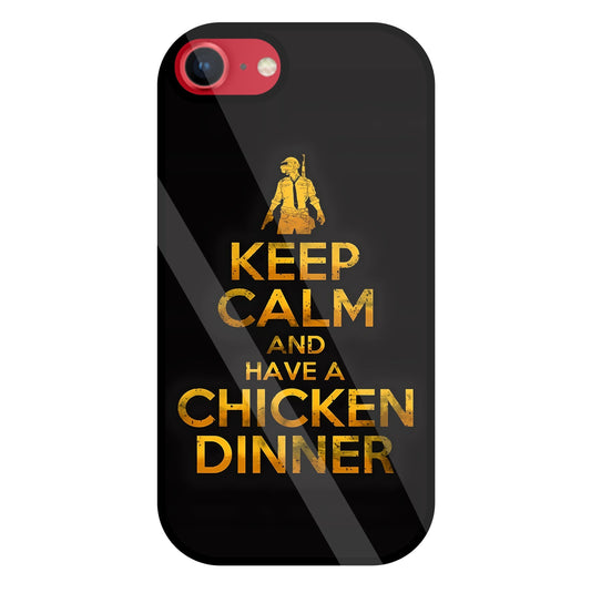 Chicken Dinner Glass Case For Apple iPhone 8