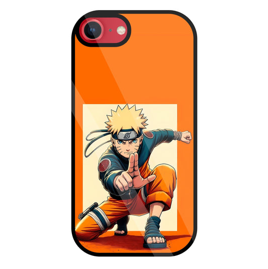 Cute Naruto Glass Case For Apple iPhone 8