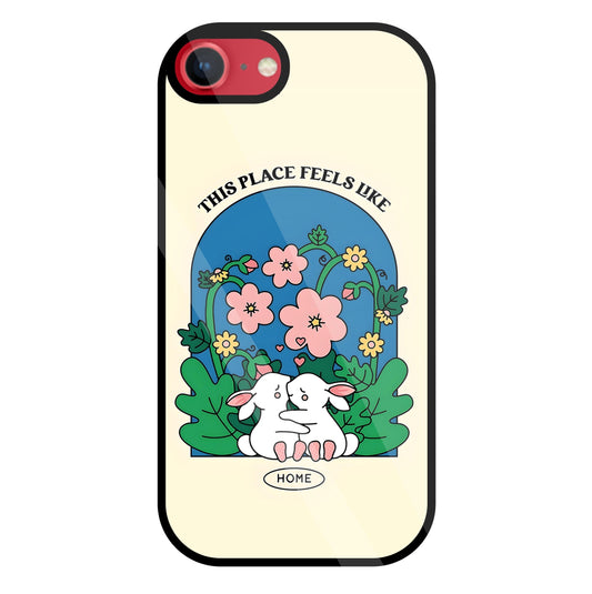 Feels Like Home Glass Case For Apple iPhone 8