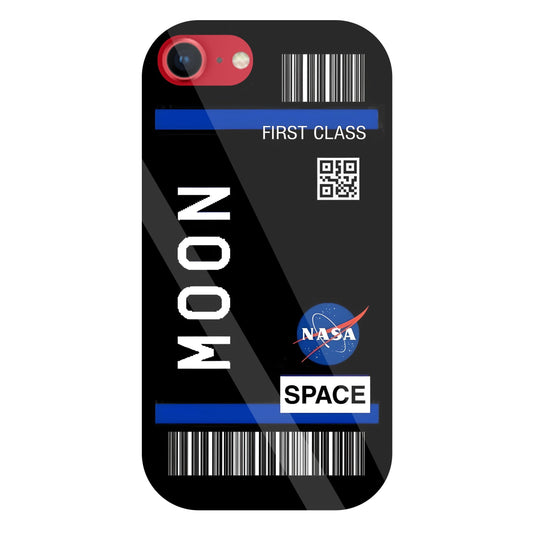 First Class Nasa Glass Case For Apple iPhone 8