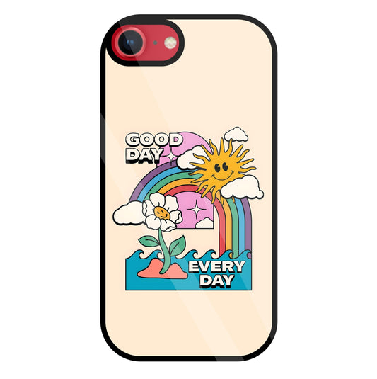 Good Day Every Day Glass Case For Apple iPhone 8