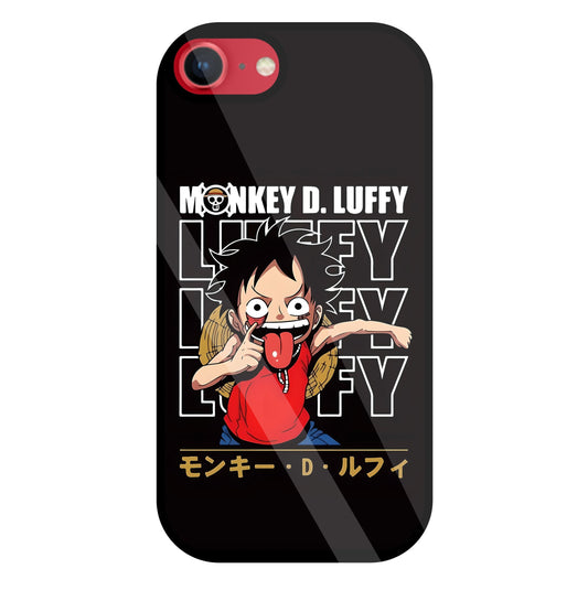 Monkey D Glass Case For Apple iPhone 8