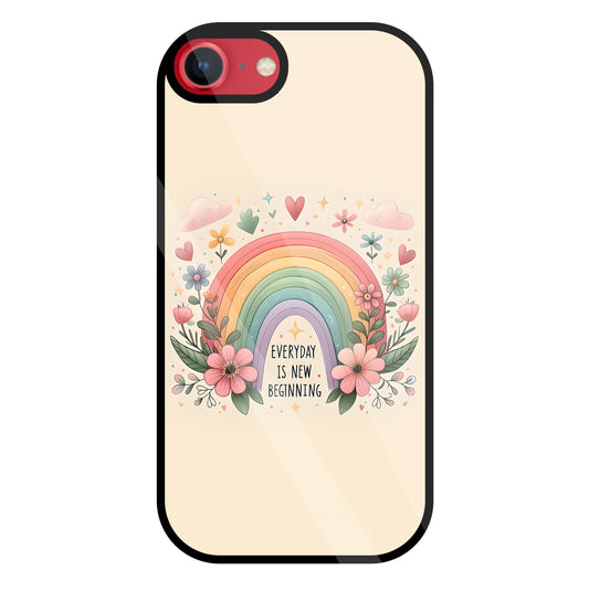 New Beginning Glass Case For Apple iPhone 8