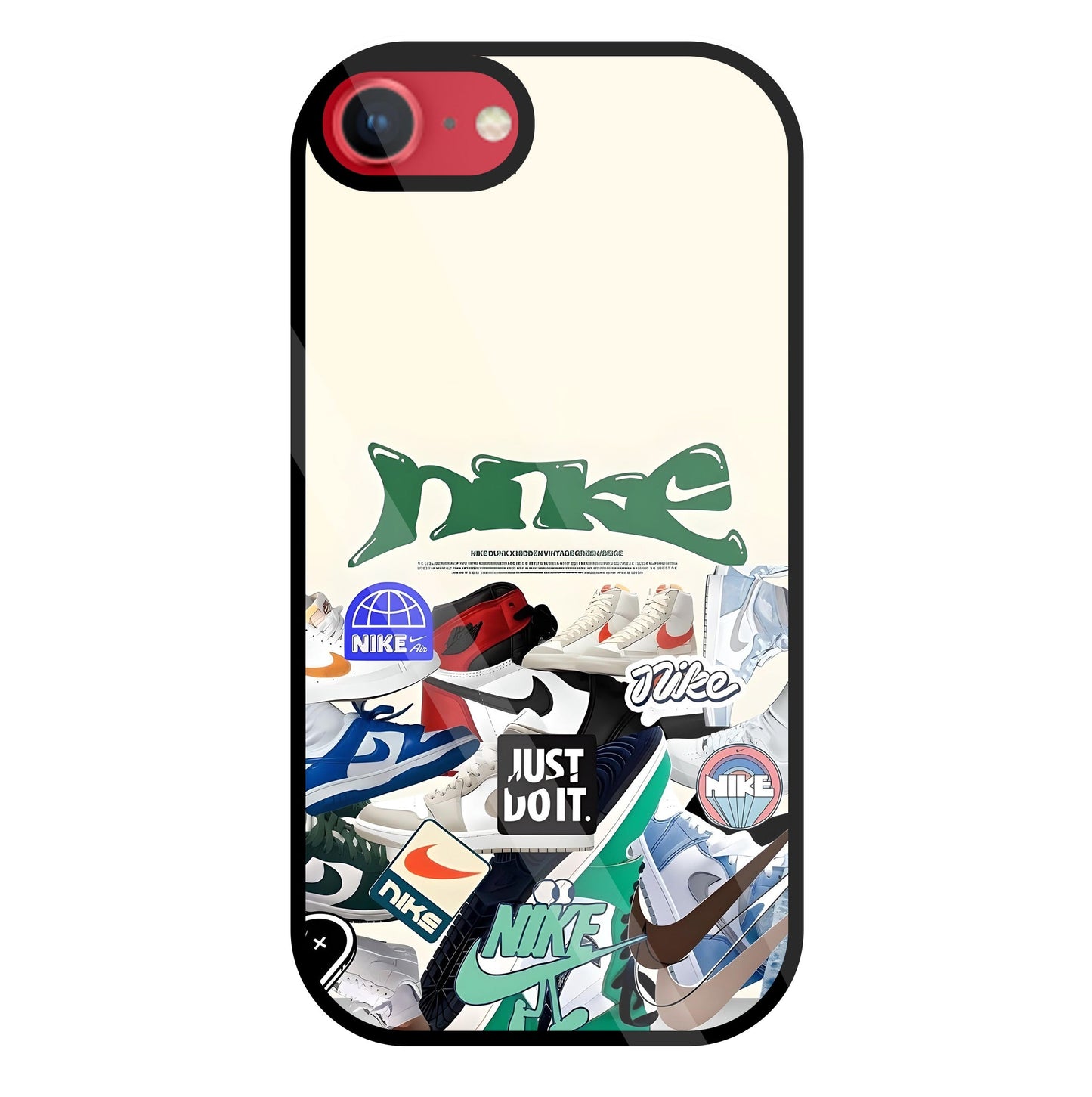 Nike Shoes Glass Case For Apple iPhone 8