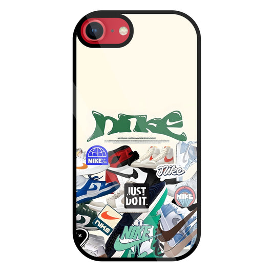 Nike Shoes Glass Case For Apple iPhone 8