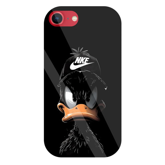 Nike Toon Duck Glass Case For Apple iPhone 8