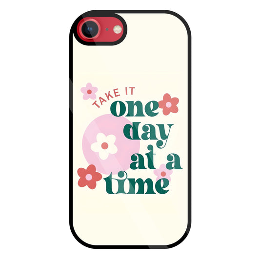 One Day A Good Time Glass Case For Apple iPhone 8