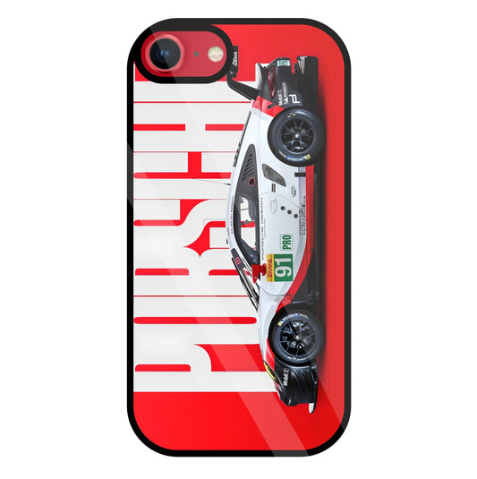 Porschse Glass Case For Apple iPhone 8