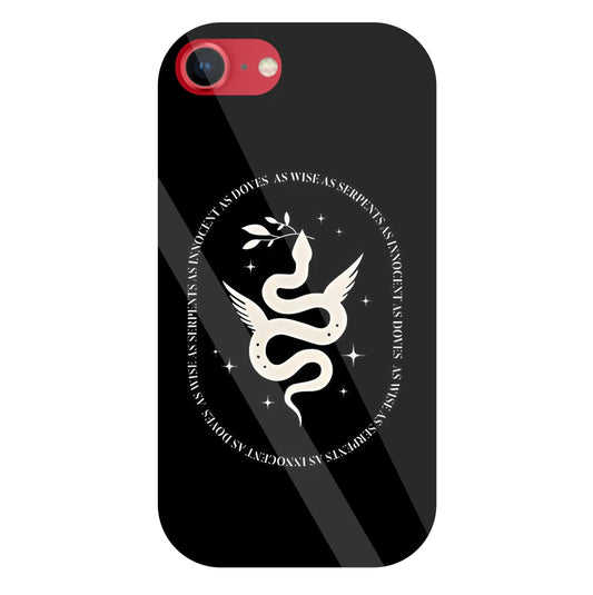 Snakestress Glass Case For Apple iPhone 8