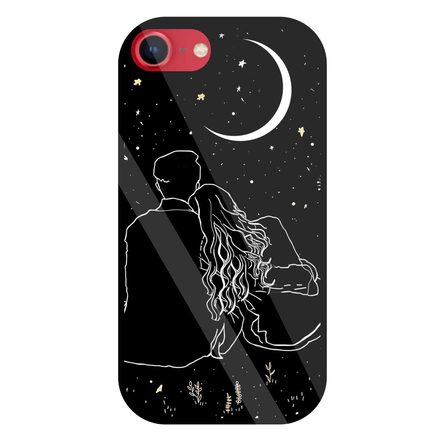 Space Human Glass Case For Apple iPhone 8