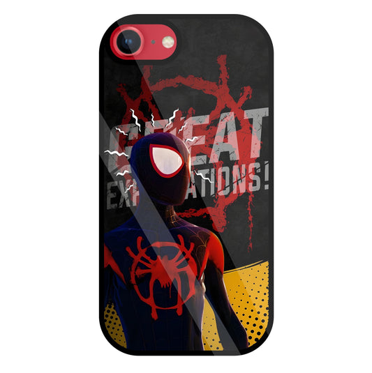 Spidy Sense Glass Case For Apple iPhone 8
