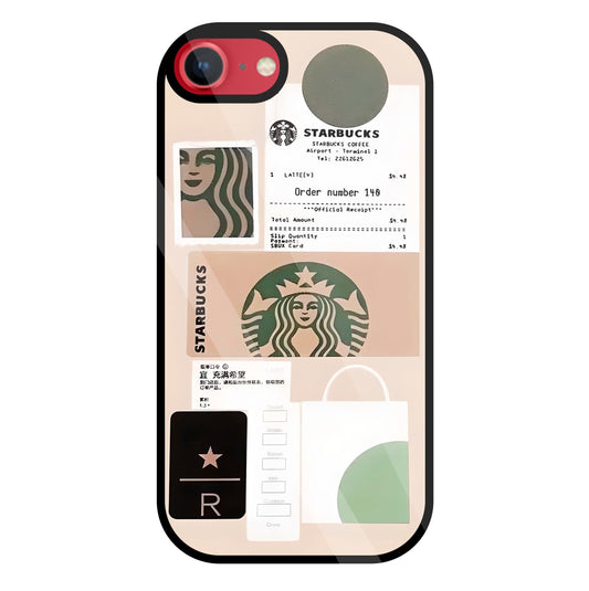 Starbucks Order No Glass Case For Apple iPhone 8
