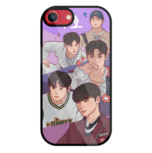 Ture Beauty K Drama Glass Case For Apple iPhone 8