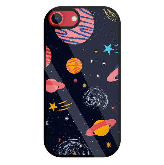 Universe In Space Glass Case For Apple iPhone 8