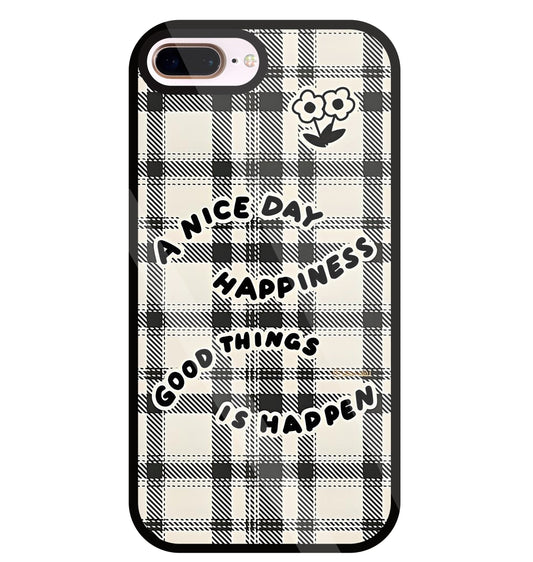 A Nice Day Glass Case For Apple iPhone 8 +