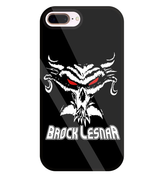 Brock Lesnar WWE Glass Case For Apple iPhone 8 +