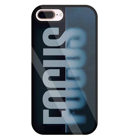 Focus Mirror Glass Case For Apple iPhone 8 +