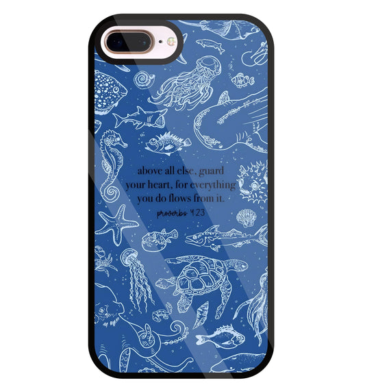 For Everything Glass Case For Apple iPhone 8 +