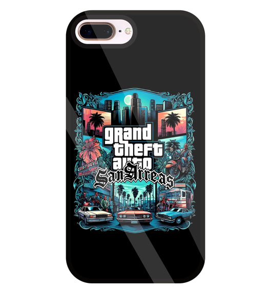 GTA Sanareas Glass Case For Apple iPhone 8 +